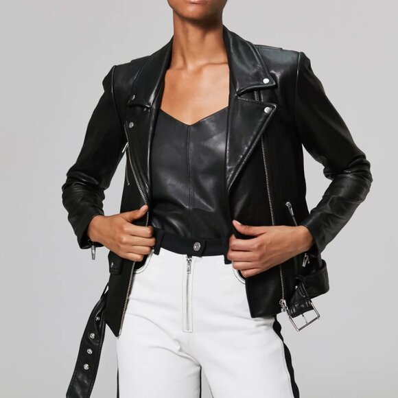 VEDA jayne smooth jacket black, size medium - Picture 3 of 10